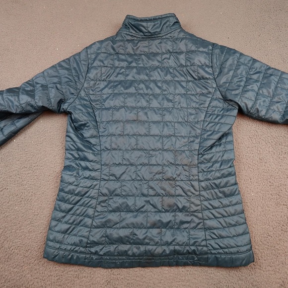 Patagonia Nano Puff Jacket Womens Large Quilted Primaloft Insulated Full Zip - Picture 9 of 14